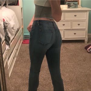 Skinny jeans size 27 waist and size 29 length